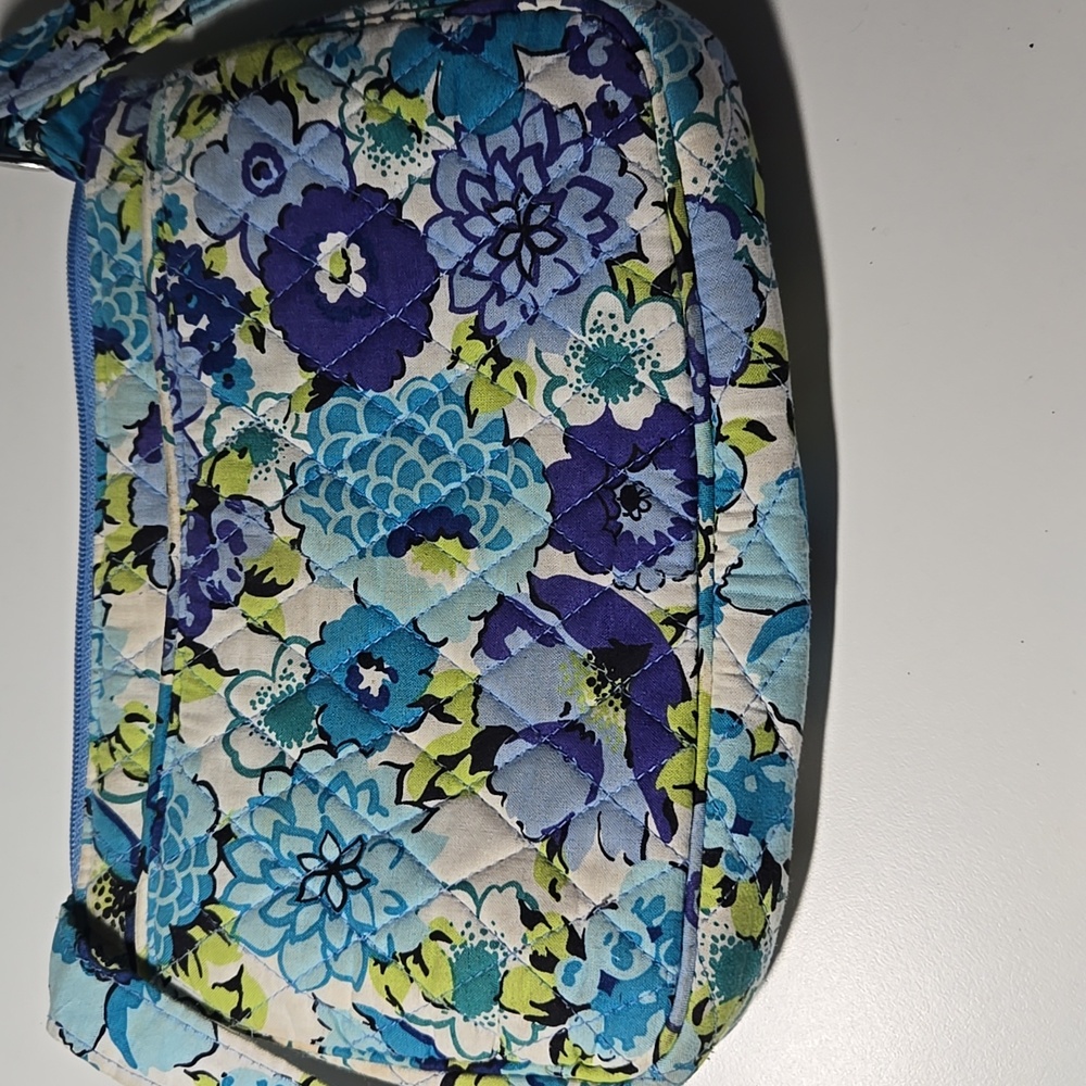 Vera Bradley Blueberry Blooms Cross-body Bag - Picture 2 of 5